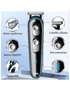 Rasuradora de vello facial y nasal Belug