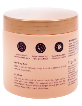 Gel Curl Care definidor de rizos con coco y linaza Spa Life