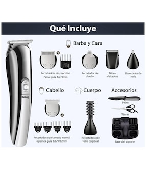 Recortadora para cabello, barba y cuerpo Belug