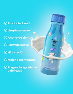 Shampoo con acondicionador para cabello todo tipo Leche Pal Pelo kids Leche Pal Pelo kids 250 ml