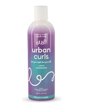 Crema para cabello rizado activador de rizos Urban Curls para antifrizz