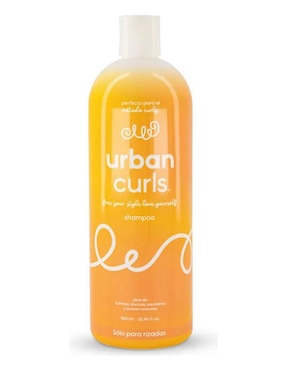 Shampoo para cabello rizado sin sal Urban Curls