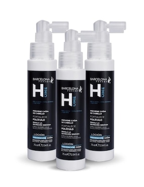 Set tratamiento capilar de loción anticaída con prohairin β4 Barcelona Pharma