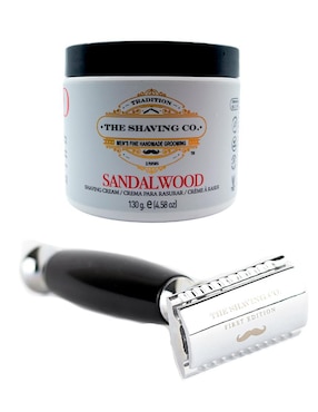 Kit de rastrillo The Shaving Co 2 hojas para todo tipo de piel 2 piezas