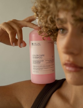 Shampoo protector de color para cabello teñido Color Care Arual 1 L
