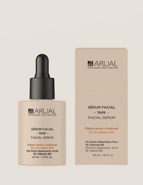 Sérum facial antiedad Arual de piel seca