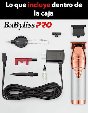 Recortadora para cabello, barba y cuerpo Babyliss Pro fx787nrg