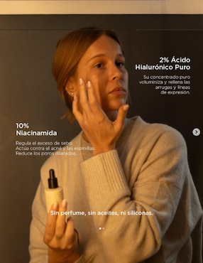 Sérum antiedad facial Arual de piel mixta y grasa