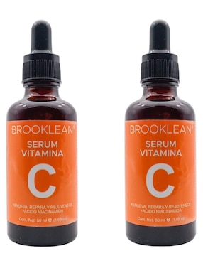 Set de sérum facial Vitamina C Brooklean todo tipo piel