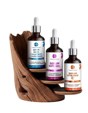 Set de sérum facial, hidratación y rejuvenecimiento Pureza Natur todo tipo de piel
