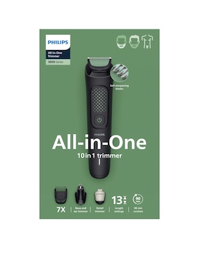 Recortadora para cabello, barba y cuerpo Philips MG3941/15