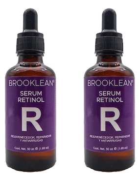 Set de sérum facial retinol Brooklean todo tipo de piel