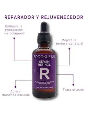 Set de sérum facial retinol Brooklean todo tipo de piel