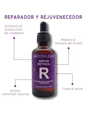 Set de sérum facial retinol Brooklean todo tipo de piel