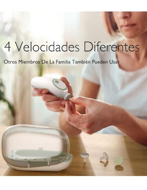 Kit lima eléctrico para uñas y pies Lab.g 1 cara