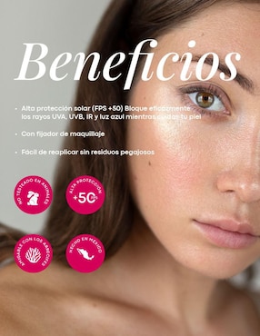 Protector solar FPS 50+ bruma efecto mate con fijador de maquillaje Emotions Labs Confianza 60 ml