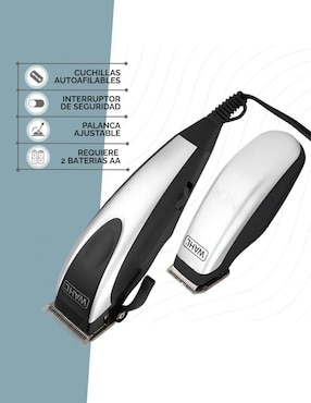 Kit recortadora para cabello, barba y cuerpo Wahl