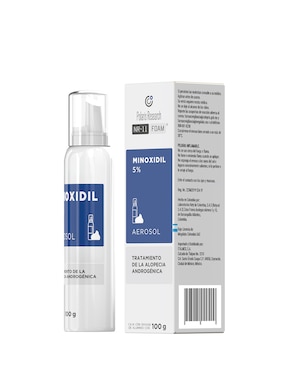 Tratamiento para cuero cabelludo Polaris Research NR-11 Foam Minoxidil 5% crecimiento DS Laboratories Polaris