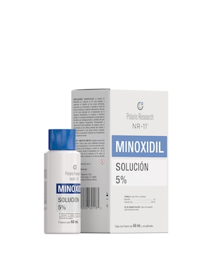 Sérum capilar para cuero cabelludo Polaris Research NR 11 Minoxidil DS Laboratories todo tipo piel