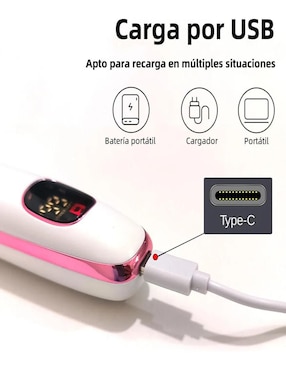 Depiladora para rostro y cuerpo Belug