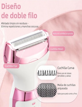 Depiladora para rostro y cuerpo Belug