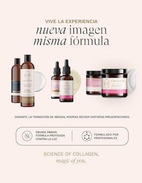 Kit tratamiento facial 3 en 1 limpieza + tono uniforme hidrata, protege y limpia Collagenic Premium