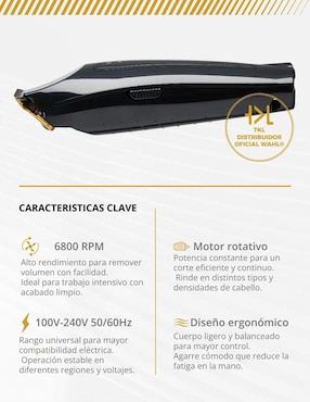 Recortadora para cabello, barba y cuerpo Wahl 3026432