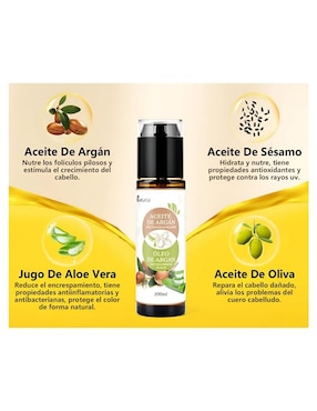 Tratamiento capilar aceite de argán aloe vera Güish