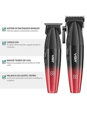 Juego de peluquería VGR V-640 16 piezas