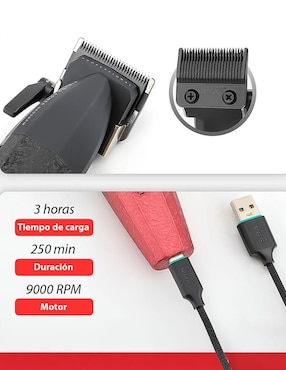 Juego de peluquería VGR V-640 16 piezas