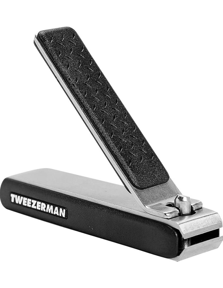 Cortauñas Tweezerman gris acero