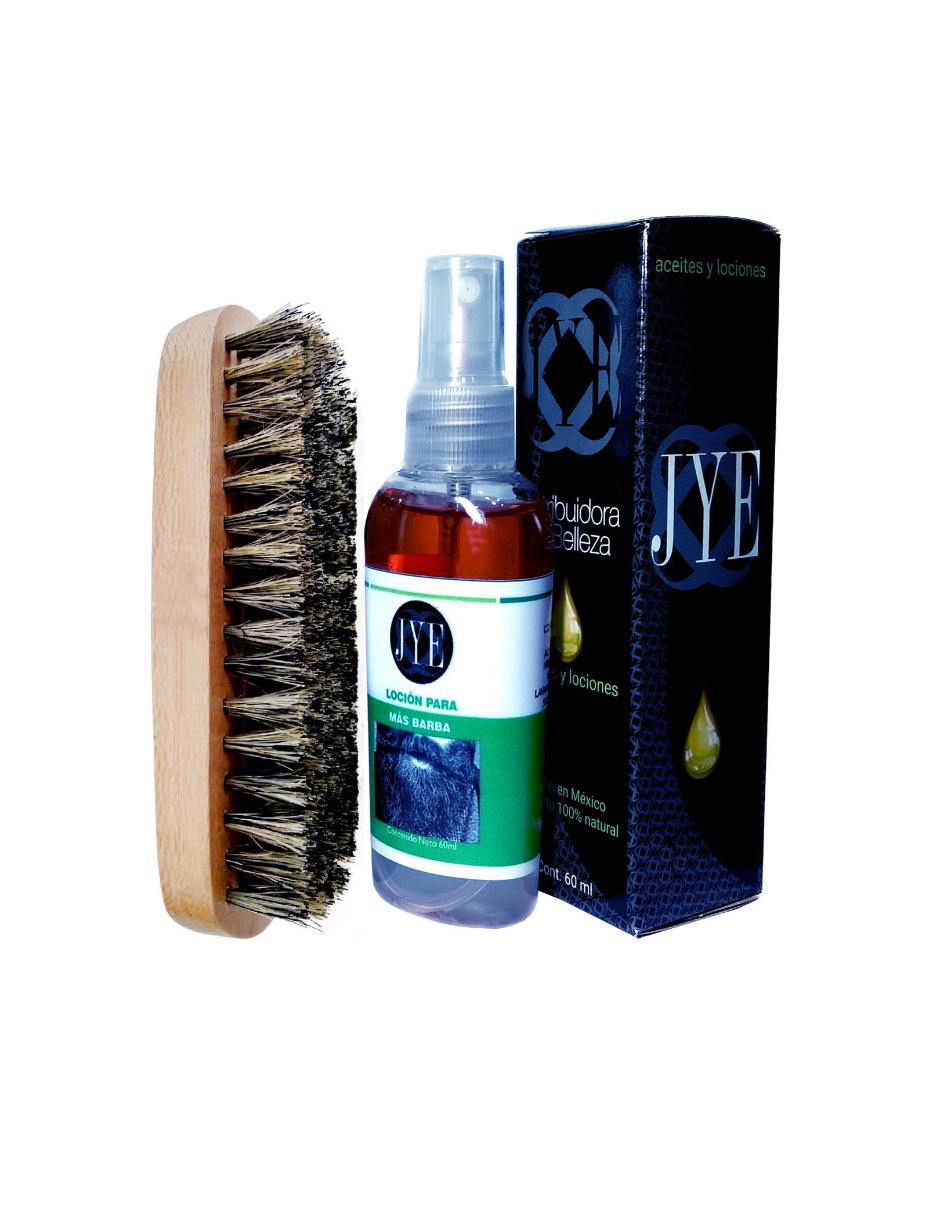 Cepillo para barba de madera