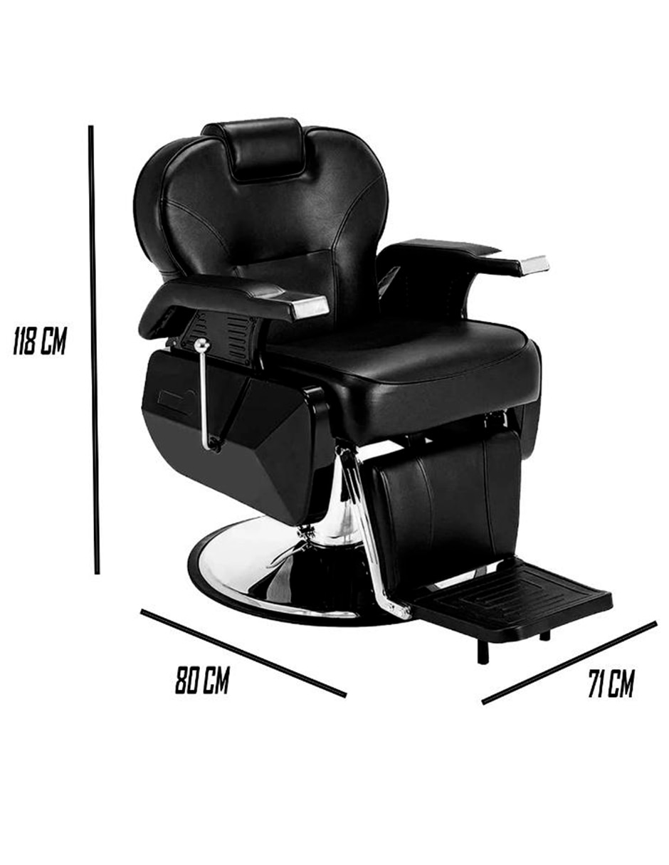 Sillón barbería hidráulico barbero estética 13