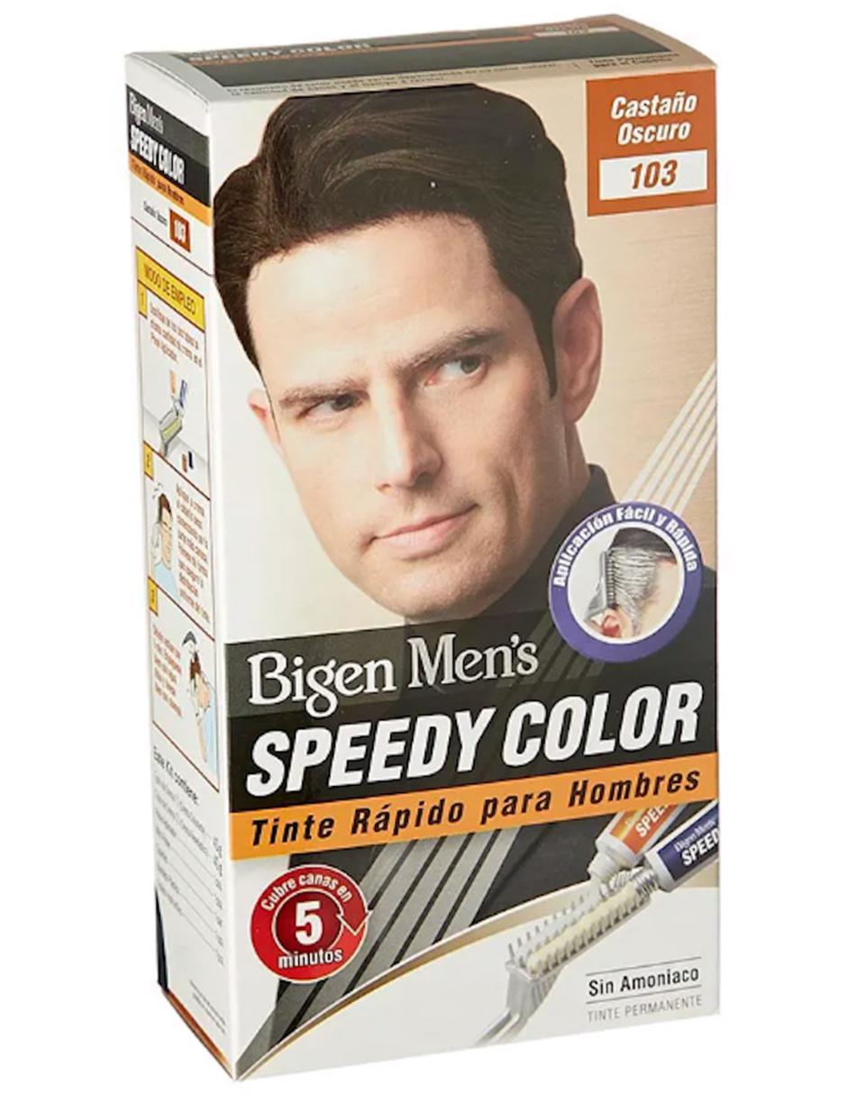 Tinte para cabello rápido para hombres Men's Speedy Color tono S.103 Castaño oscuro