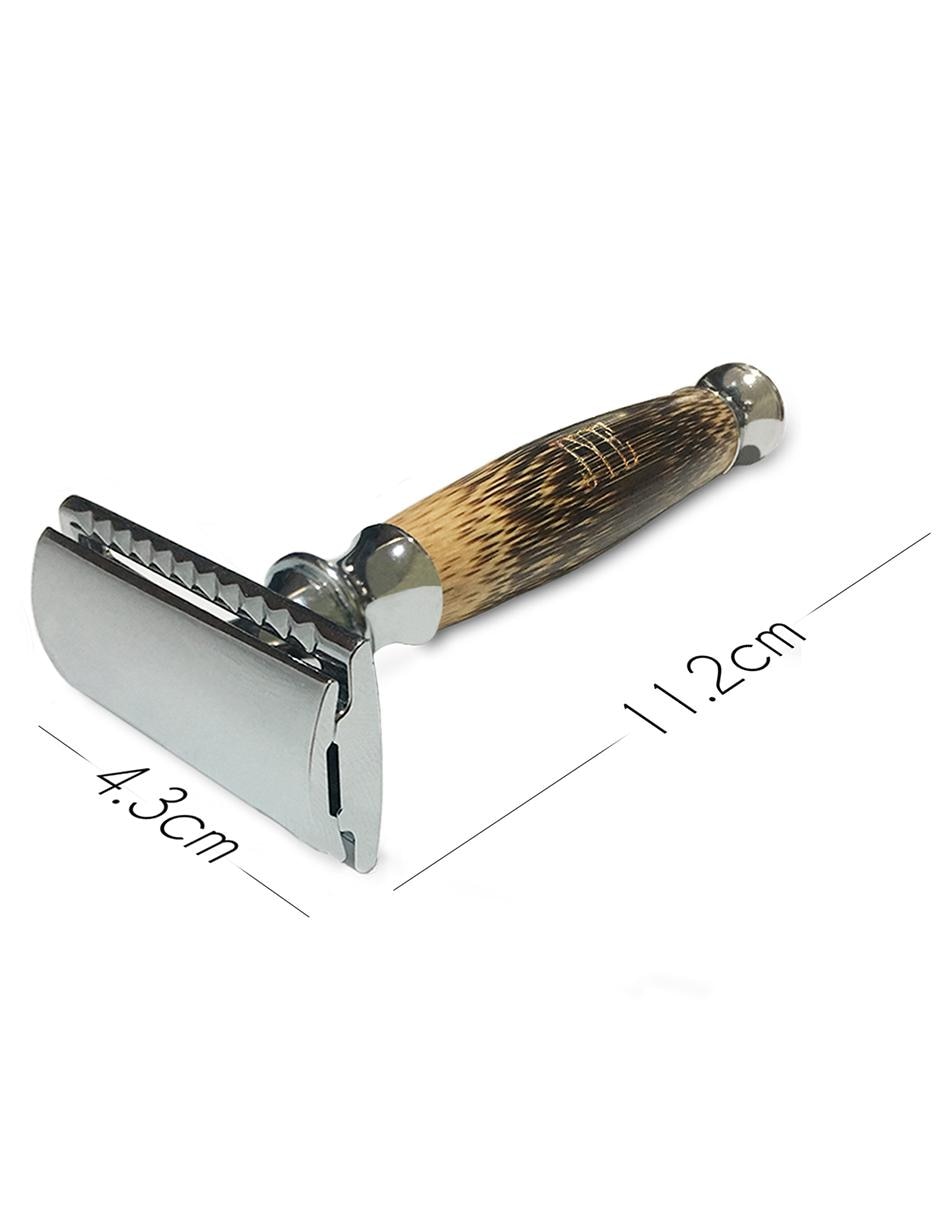 Rastrillo Vintage Bamboo Acero Inoxidable 3