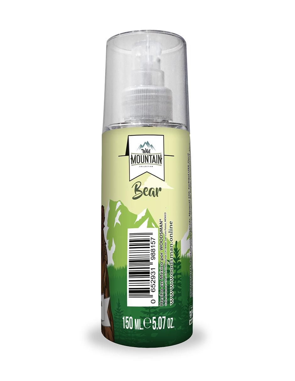 Shampoo para barba aceites esenciales Wild Mountain 2