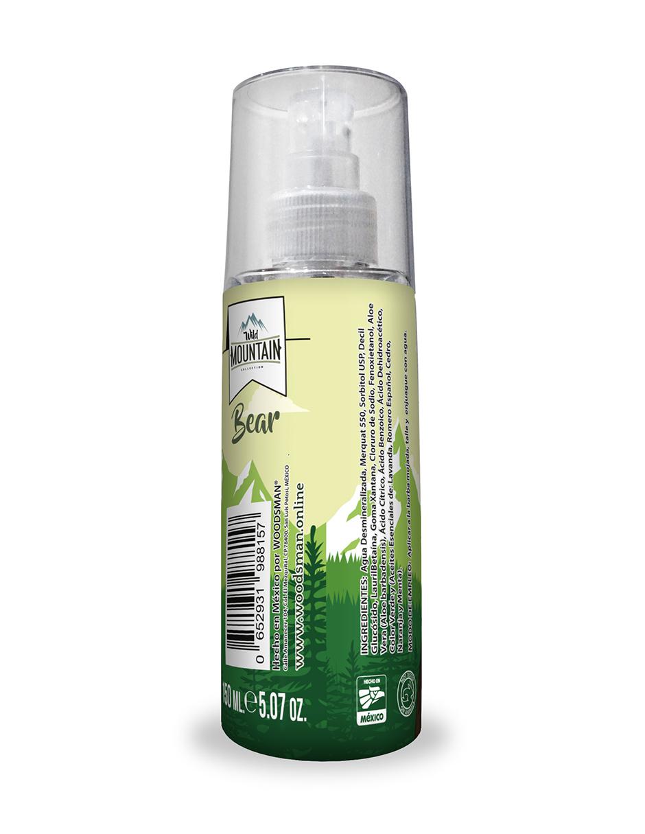 Shampoo para barba aceites esenciales Wild Mountain 3