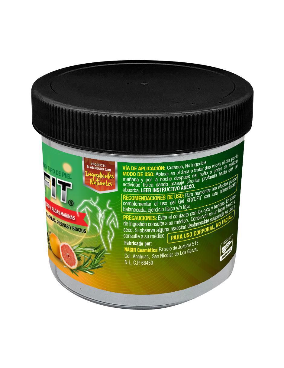 Kit reductivo geles para cuerpo Kryofit y reafirmante 3