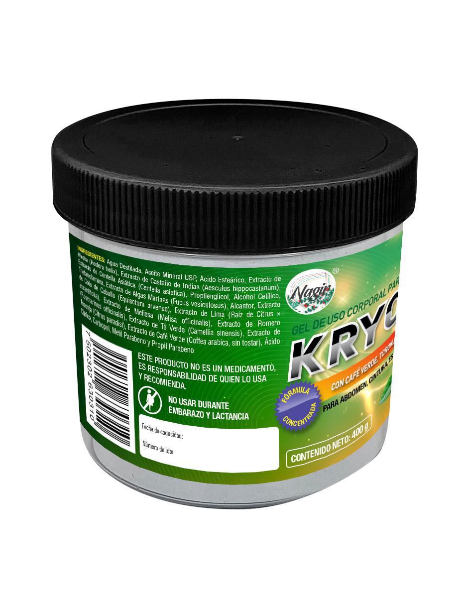 Kit reductivo geles para cuerpo Kryofit y reafirmante 4