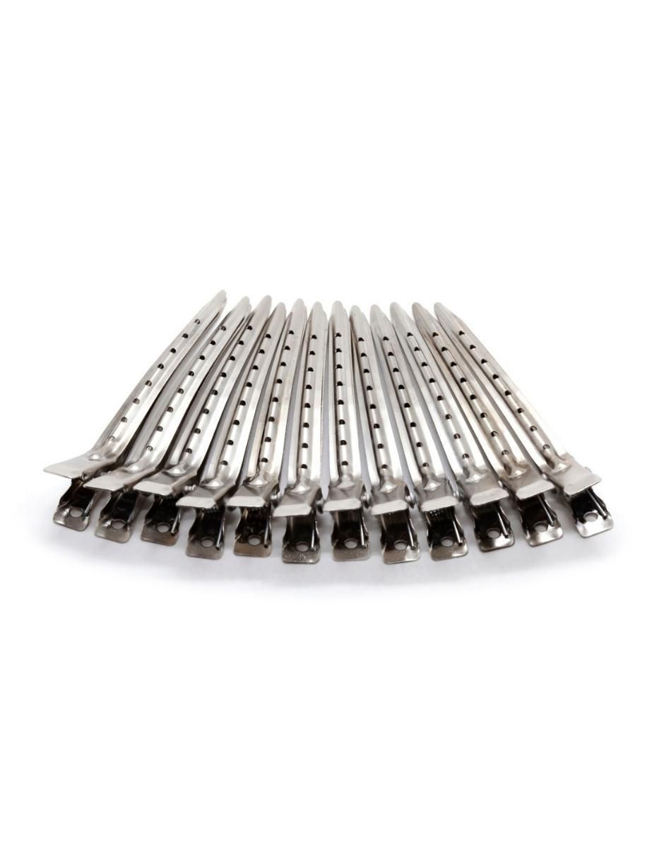 Set de Pinzas para cabello de acero unisex 3