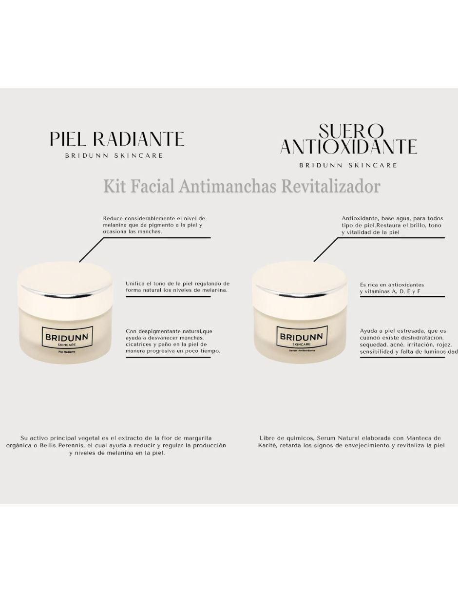 Tratamiento facial antimanchas 2