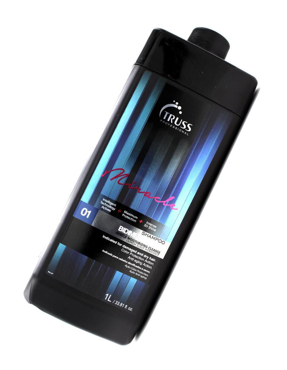 Shampoo hidratante para cabello Bidimensional Miracle Truss Miracle 2