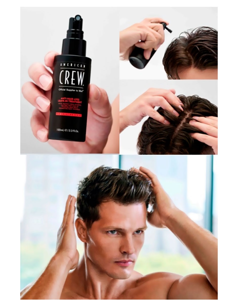 Tratamiento para cuero cabelludo Anti Hair Loss Leavein Treatment 100 Ml anticaída American Crew Anti-Hairloss Scalp 3