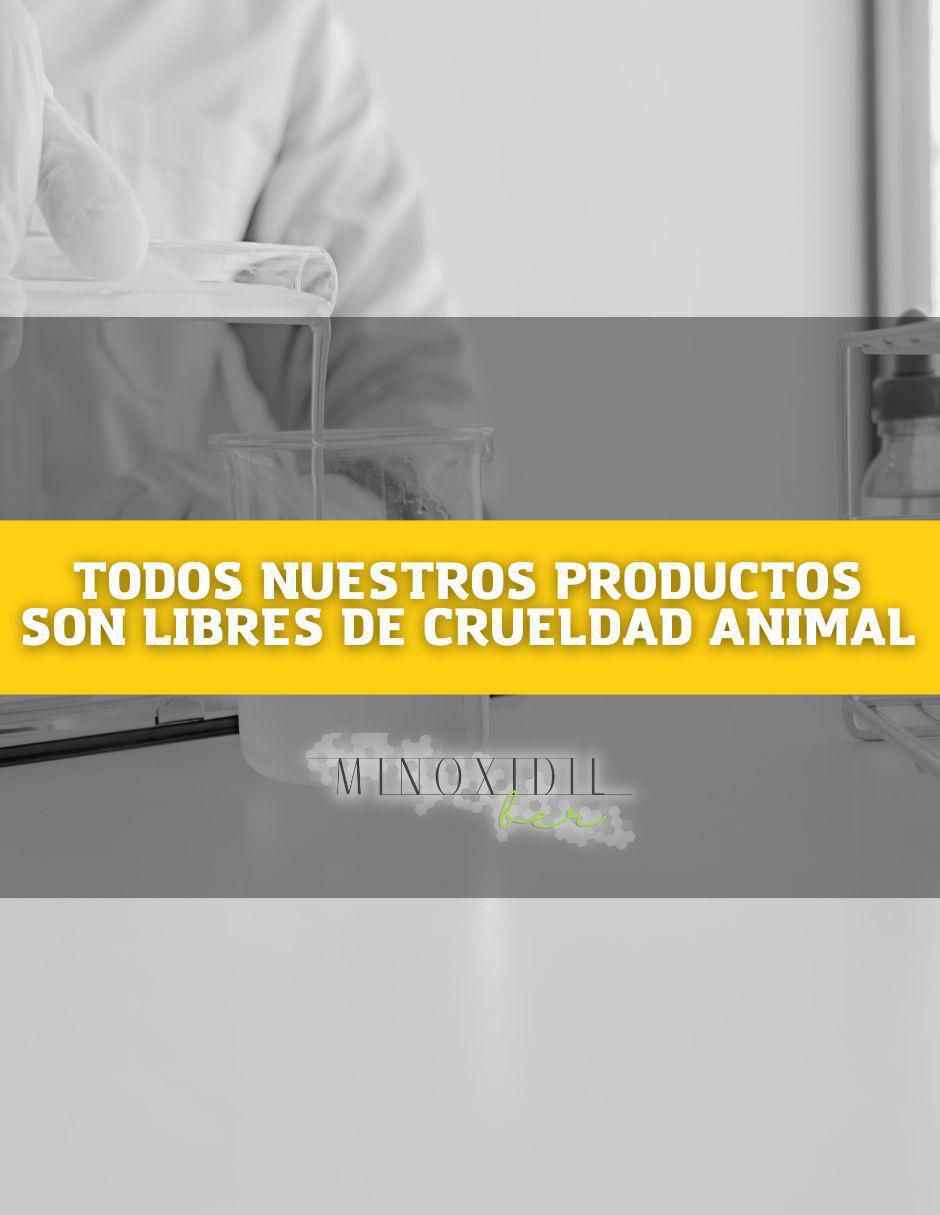 Shampoo anticaída para cabello Biotina Minoxidil 10% 3