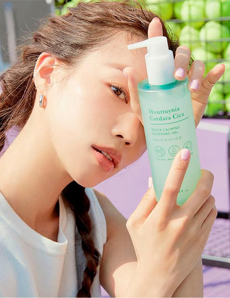 Gel para rostro Revitalizante Cica de Eoseong Cho poros y exceso de sebo Soothing 3