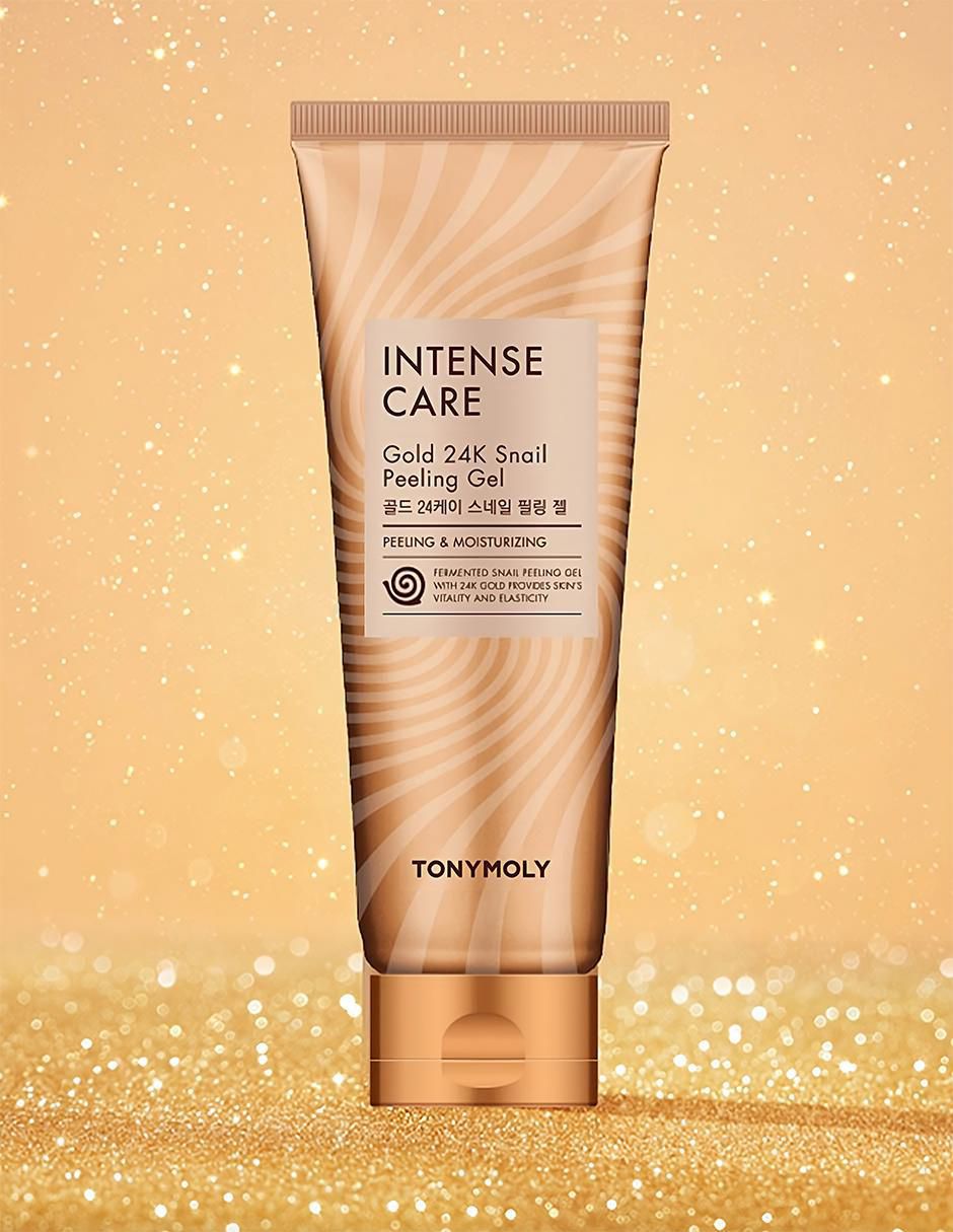 Exfoliante facial Gel Intense Care Gold 24K antiedad y antimanchas Care Gold 24 K para piel todo tipo piel 4