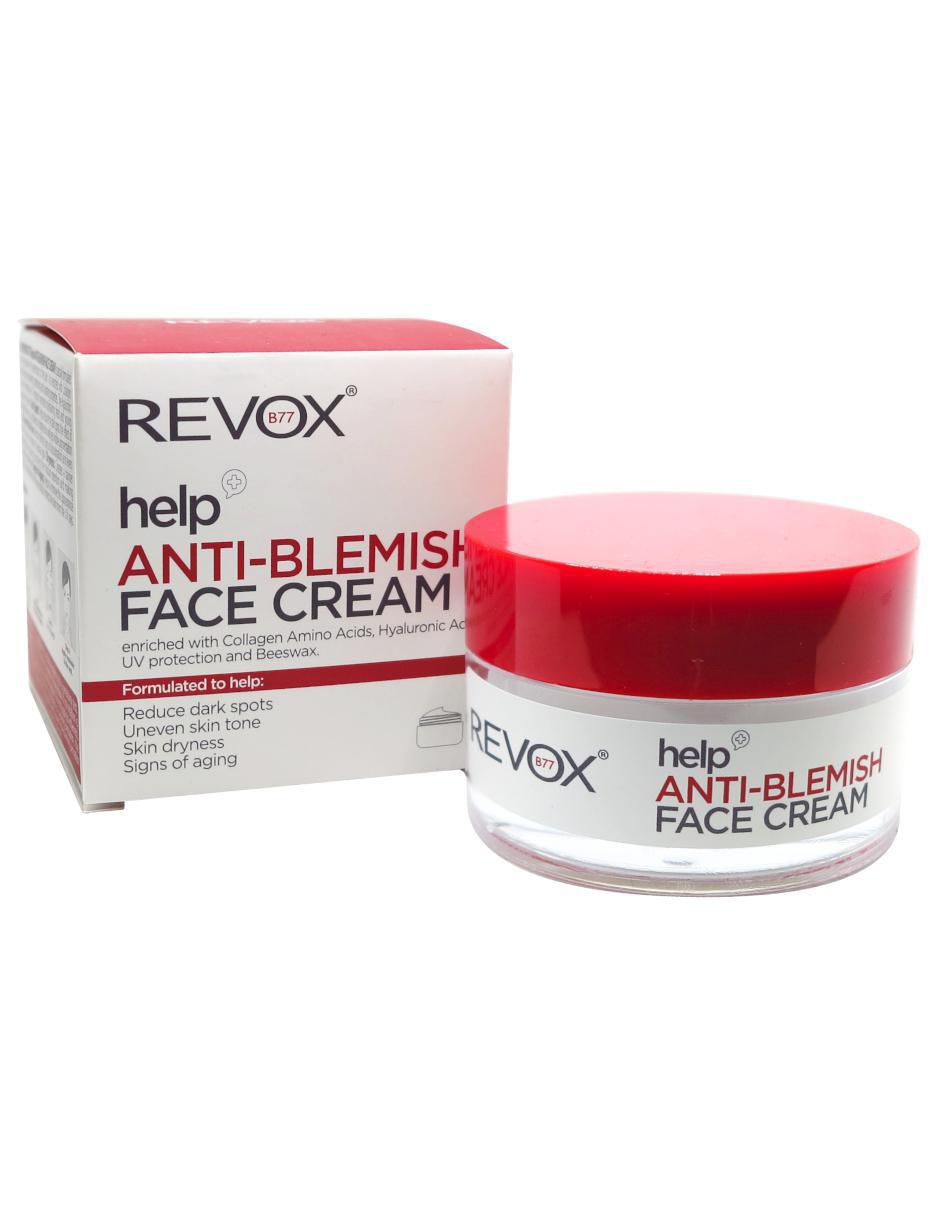 Crema facial recomendada para prevenir la aparición de manchas día Anti-Imperfecciones  Revox B77 Help