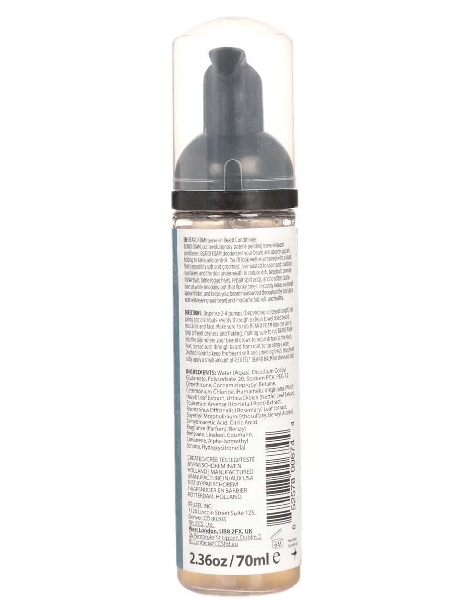 Acondicionador para barba Beard Foam Hollands Finest 70 ml 3