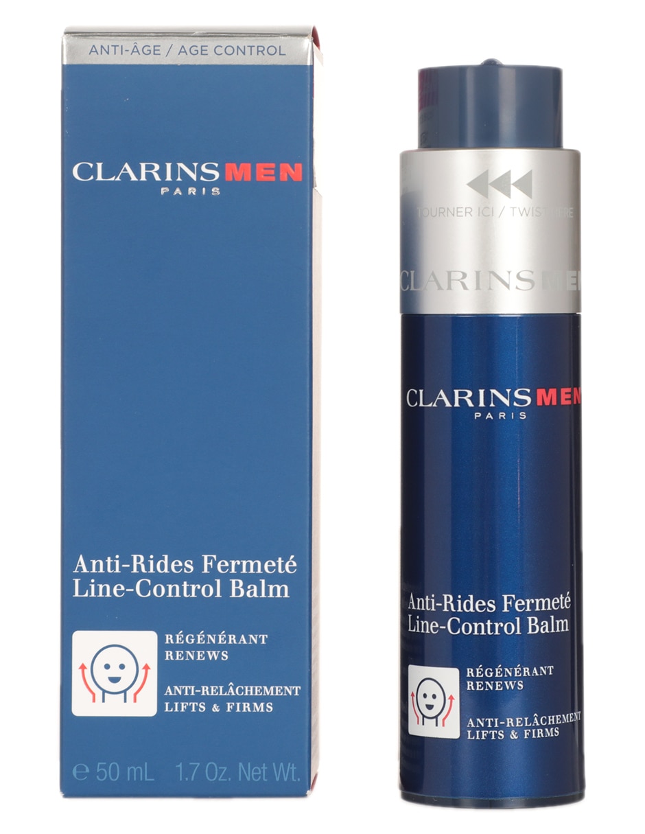 Tratamiento facial Linecontrol Balm reafirmante antiedad Clarins Men 2