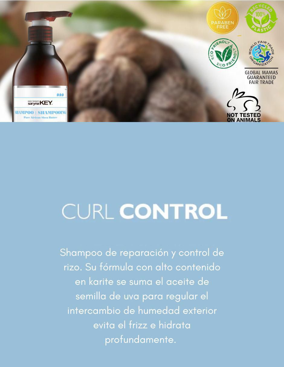 Shampoo hidratante para cabello rizado Control de Rizos 2